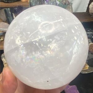 Big Polished Quartz Sphere